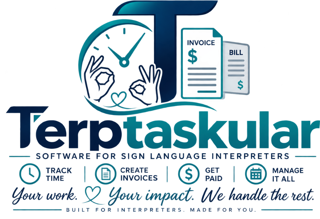 Terptaskular - Software for Sign Language Interpreters